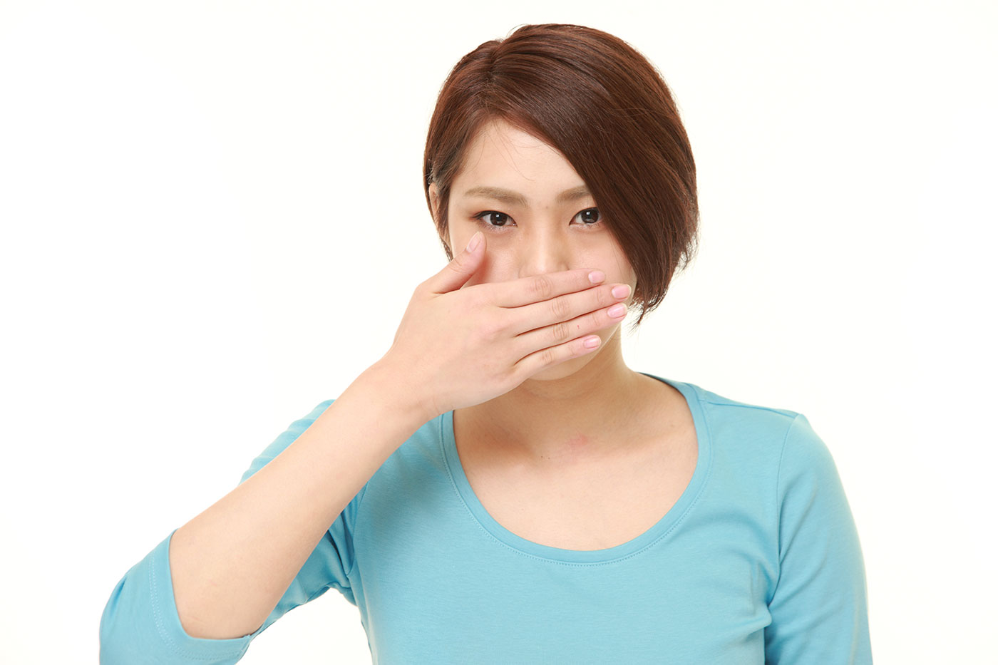 自分の口臭を確認する方法