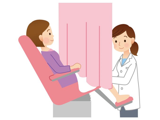 子宮頸がんの検診の流れ ４：内診