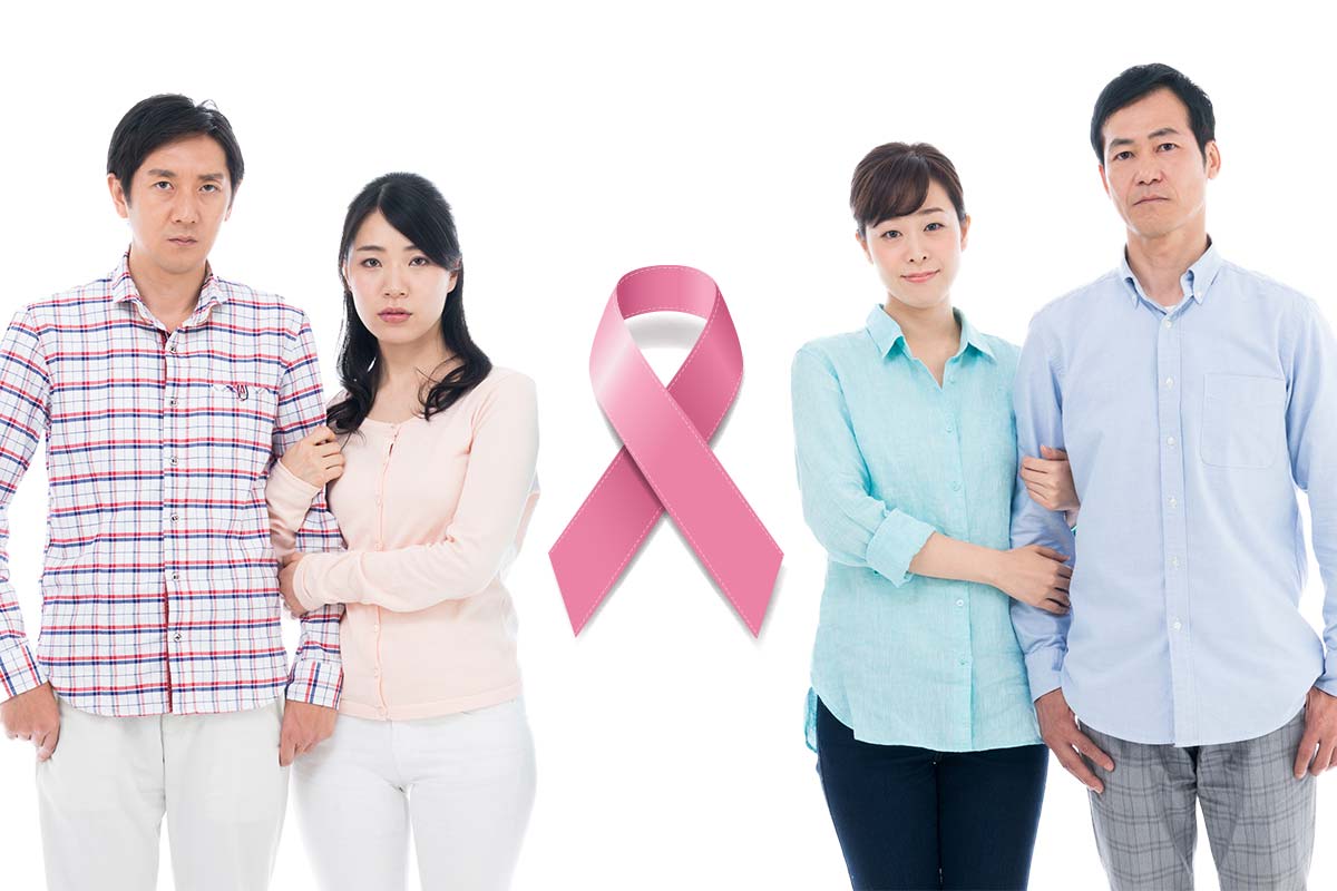 乳がんは男女ともにもっとも関心を寄せる健康問題